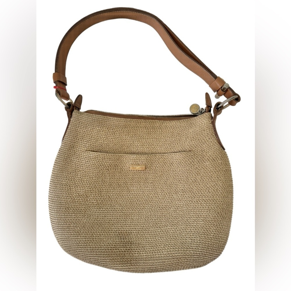 Eric Javits Tan Hobo Bag